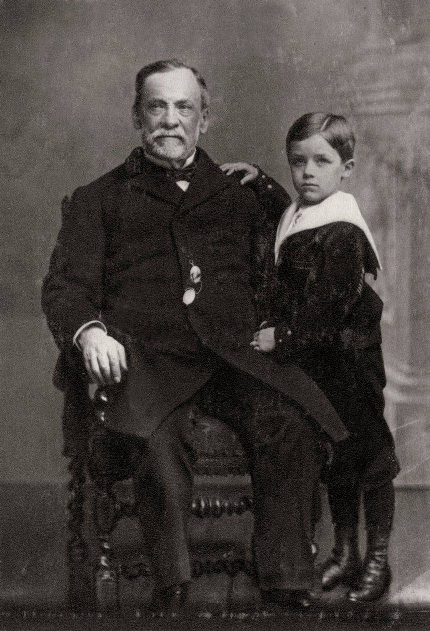 Louis Pasteur, francouzský chemik a mikrobiolog, 1893 od Unbekannt