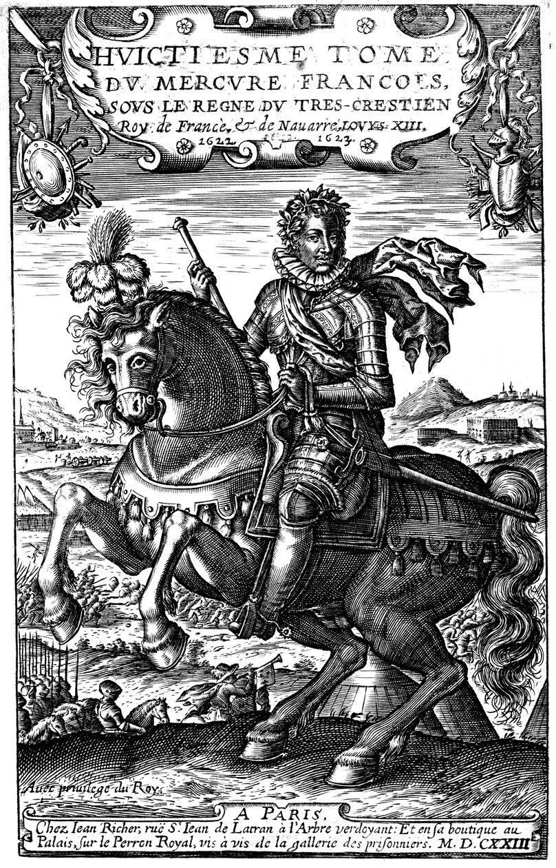 Ludvík XIII Francie, 1623 od Unbekannt