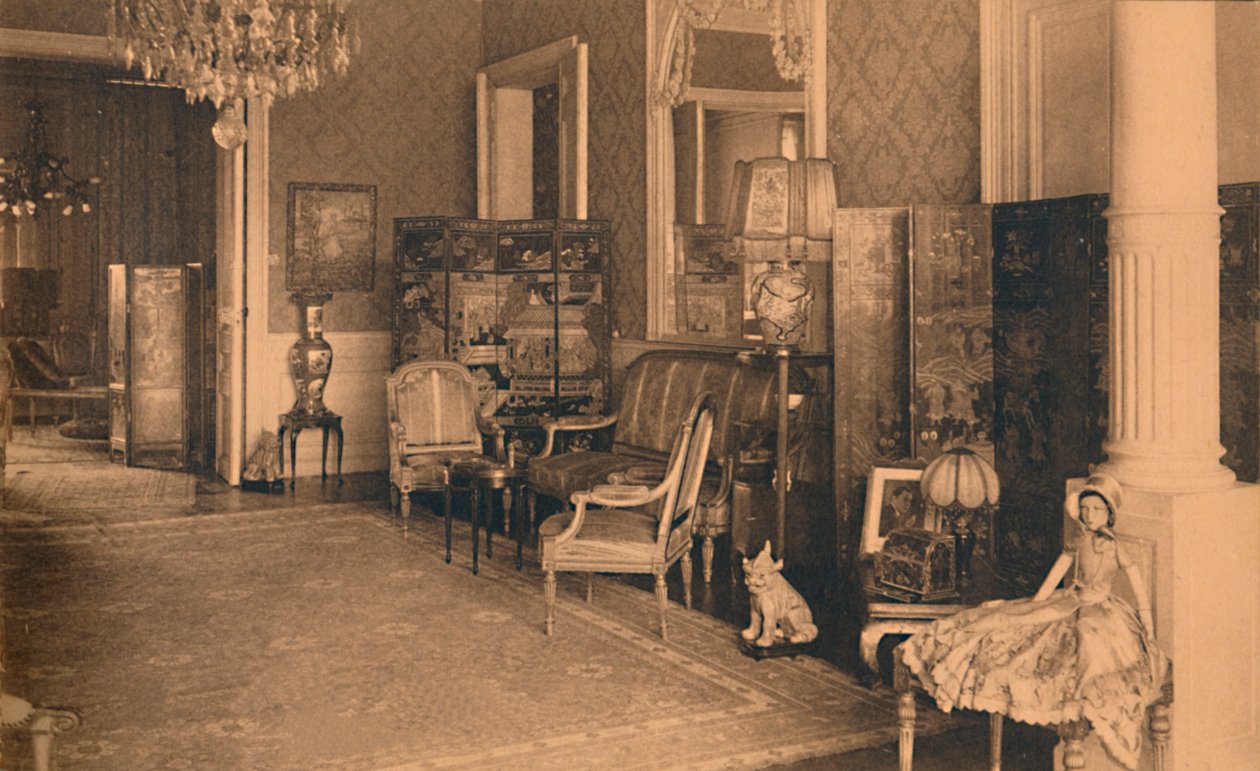 Místnost Ludvíka XVI. na kubánském velvyslanectví v Bruselu, Belgie, 1927. od Unbekannt