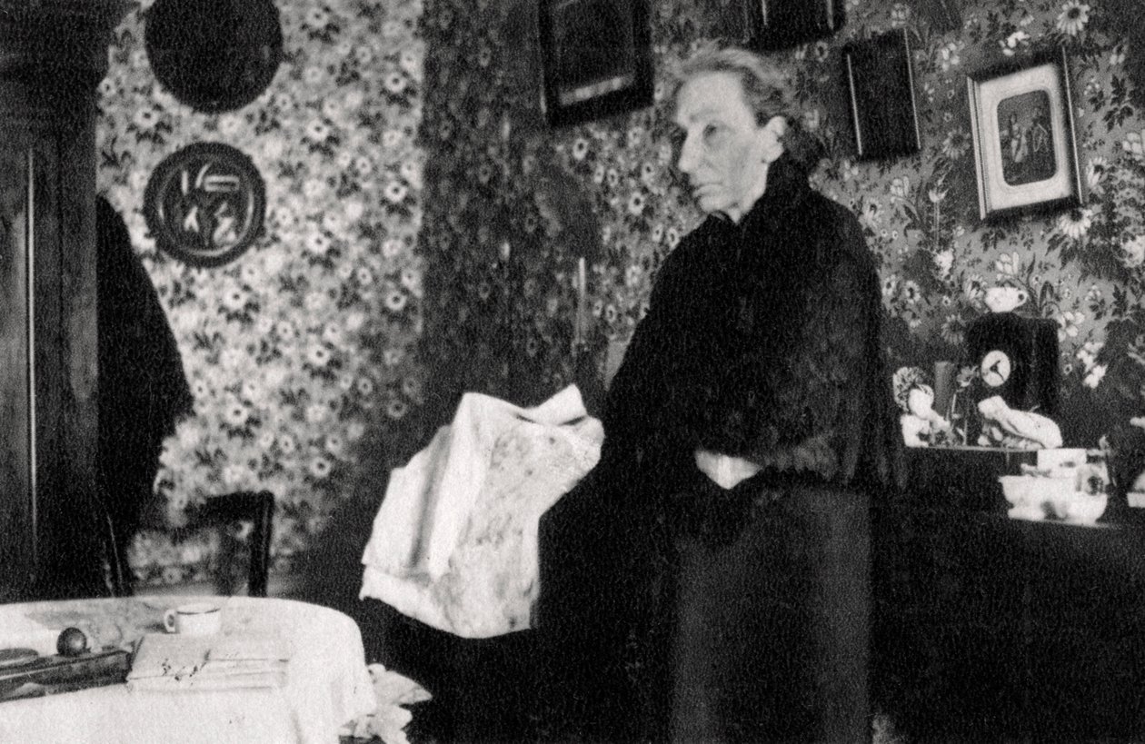 Louise Michel , francouzský učitel, lékařský pracovník a anarchista, 1899 od Unbekannt