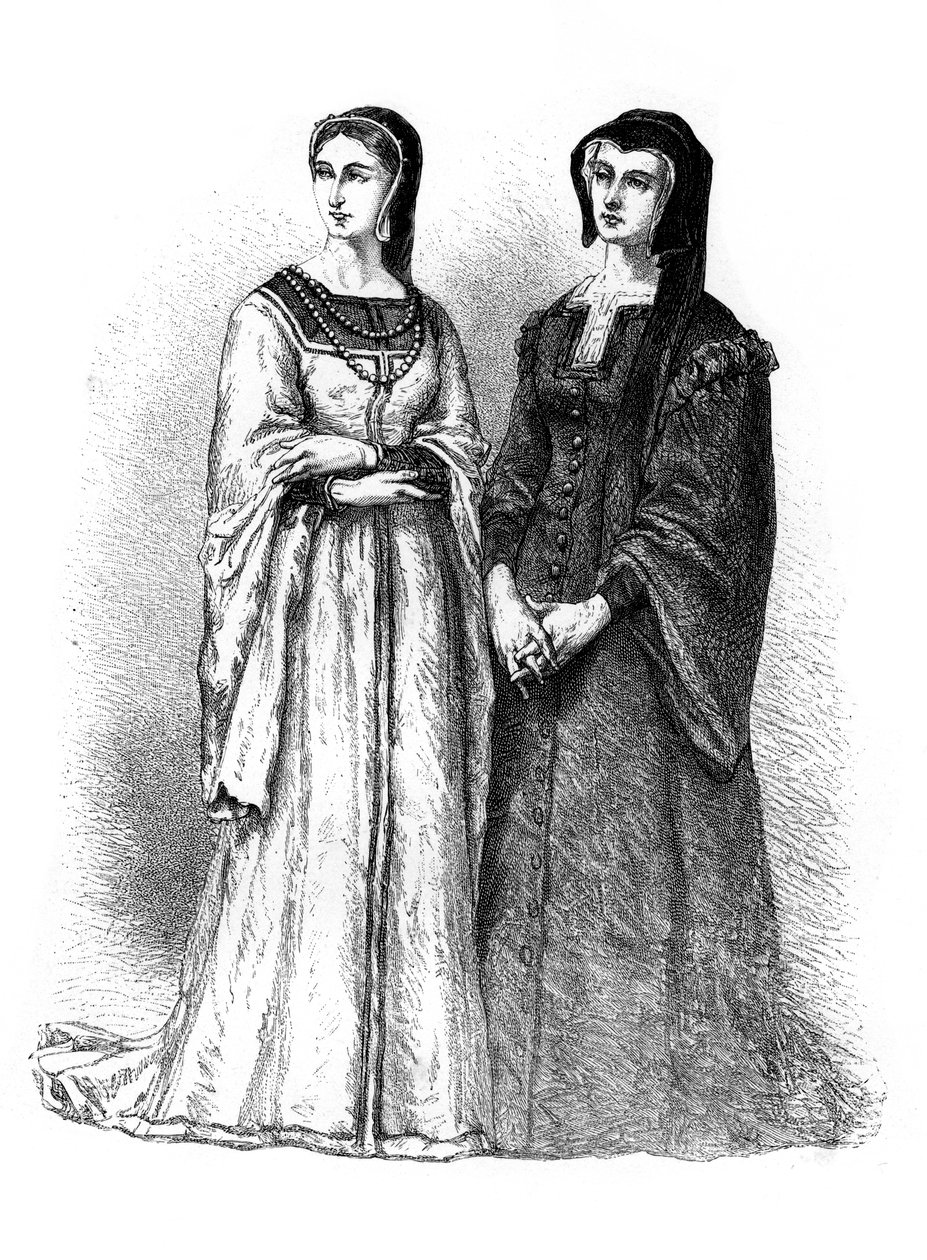 Louise Savojská a Markéta z Valois, 19. století od Unbekannt