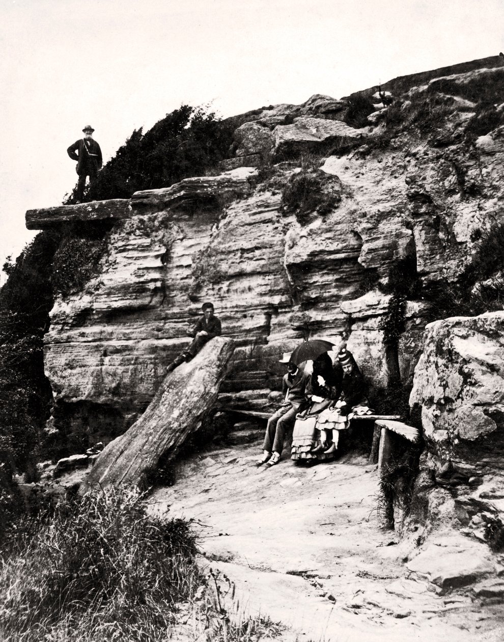 Lovers Seat, Fairlight, Hastings, Sussex, c1900 od Unbekannt