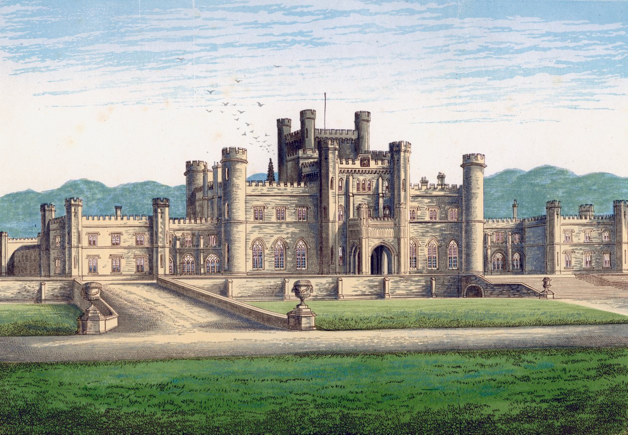 Lowther Castle, Cumbria, konec 19. století od Unbekannt