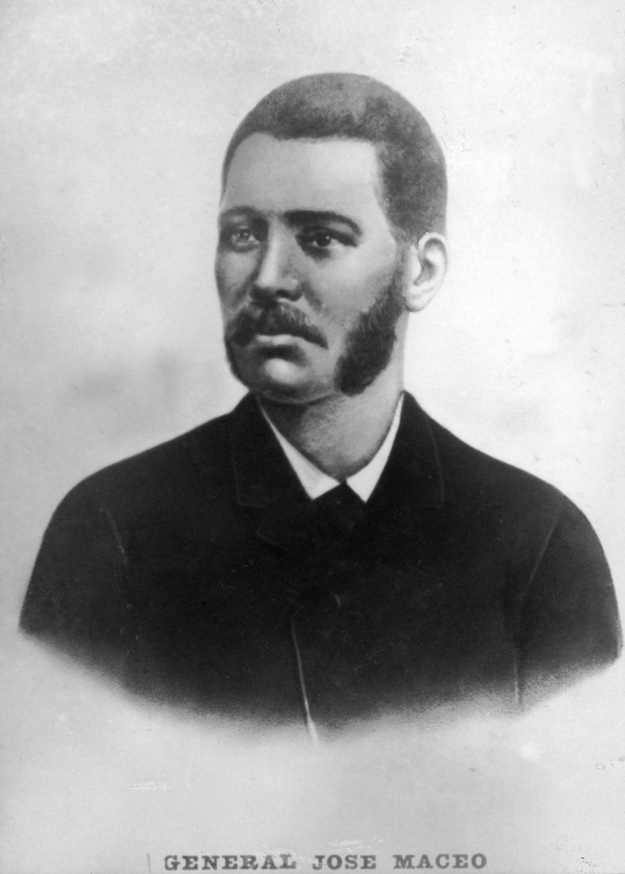 Generálporučík Jose Maceo 1845-1896, druhý velitel kubánské armády nezávislosti, c1910 od Unbekannt
