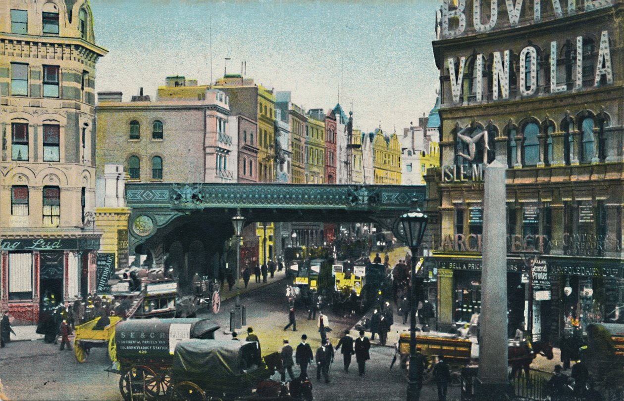 Ludgate Hill, Londýn, 1904. od Unbekannt