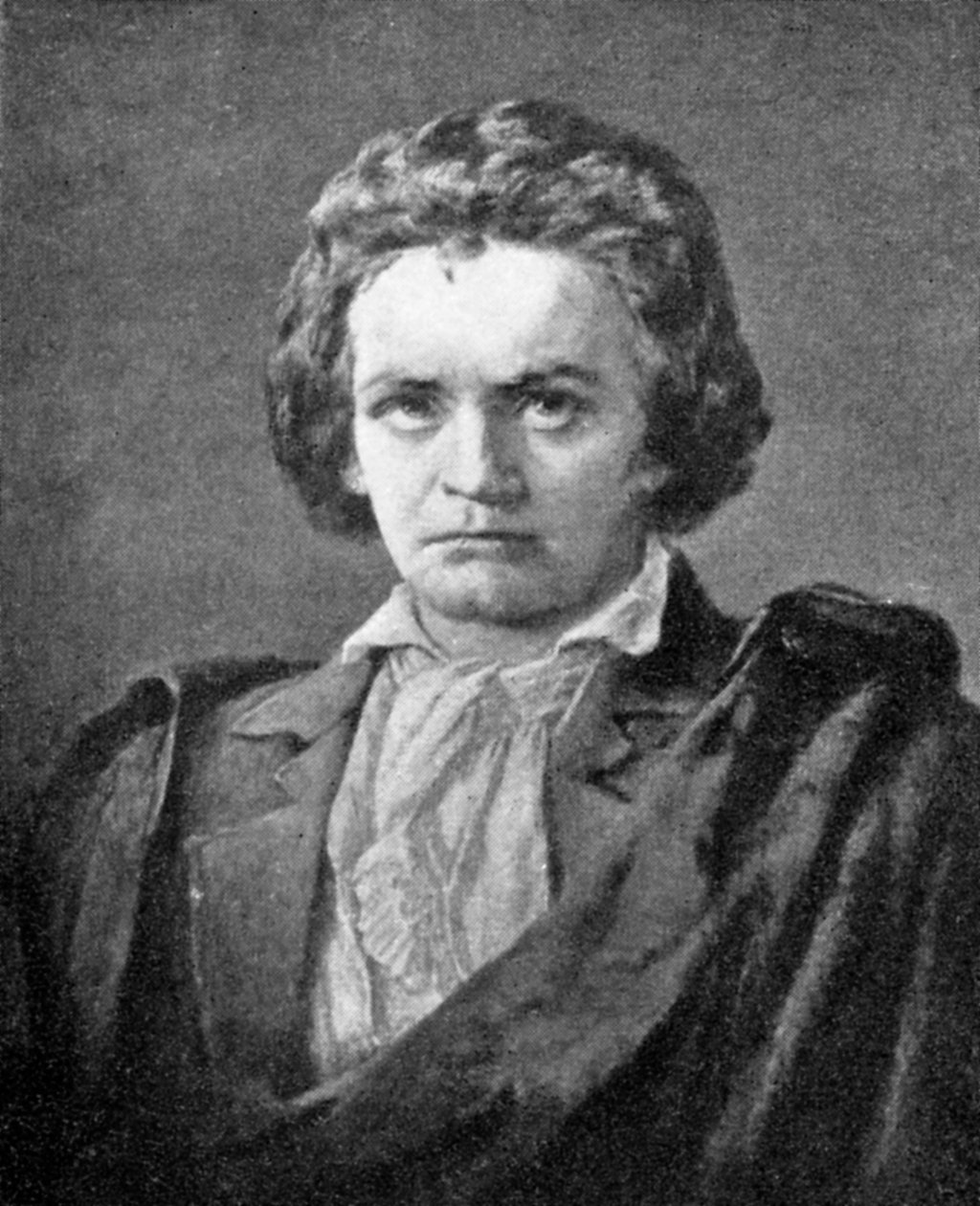 Ludwig van Beethoven, 1770-1827, německý skladatel, 1909 od Unbekannt