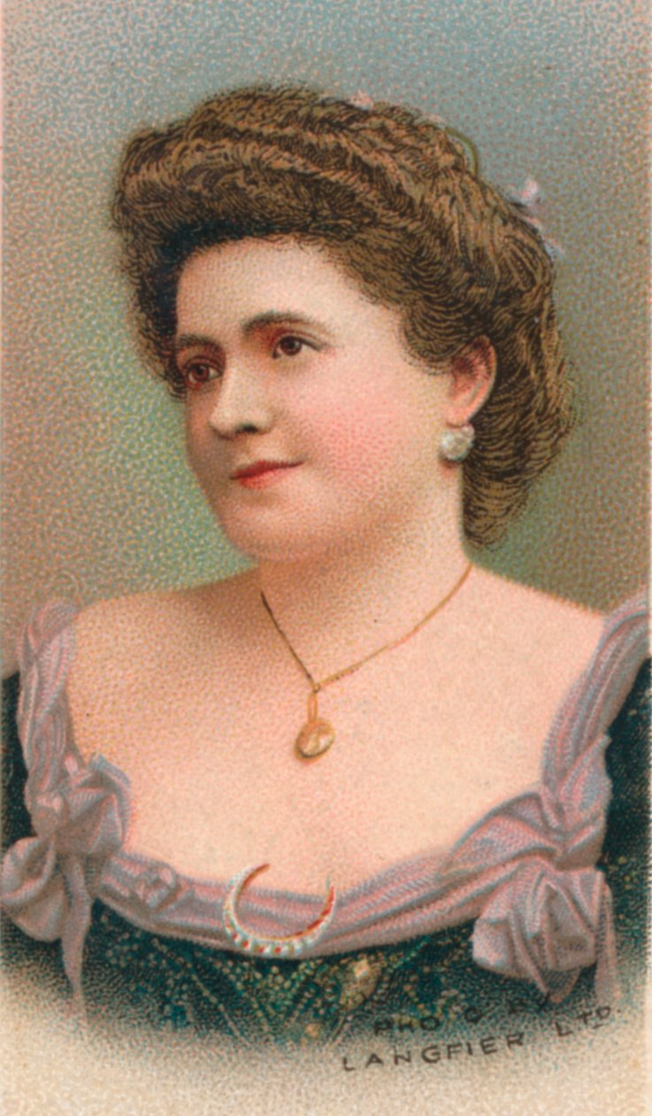 Luisa Tetrazzini 1871-1940, italský koloraturní soprán, 1911 od Unbekannt