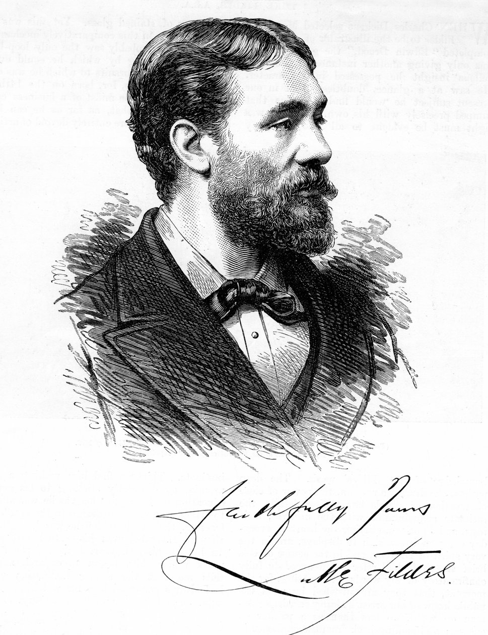 Luke Fildes, umělec, 19. století od Unbekannt
