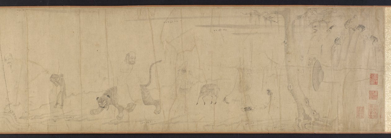 Luohans and animals crossing the sea, 16th-17th century.    1206240   cs       czech Successfully Translated  Original: Liquid Gold, 2018 Translat: Liquid Gold, 2018 1377154 cs czech Successfully Translated Original: Portrait of a Donor Translat: Portrait  od Unbekannt