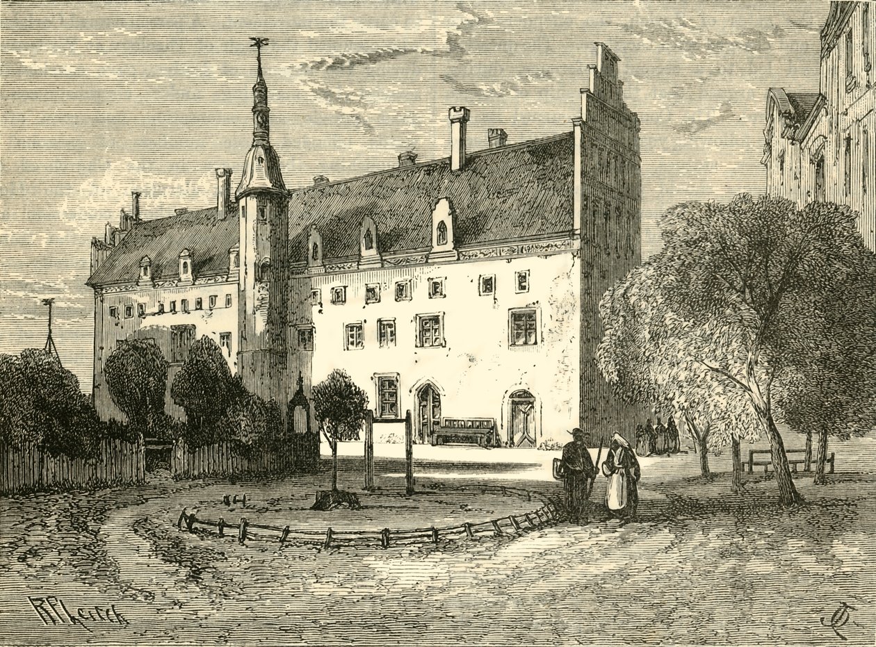 Lutherův dům, Wittenberg, 1890. od Unbekannt