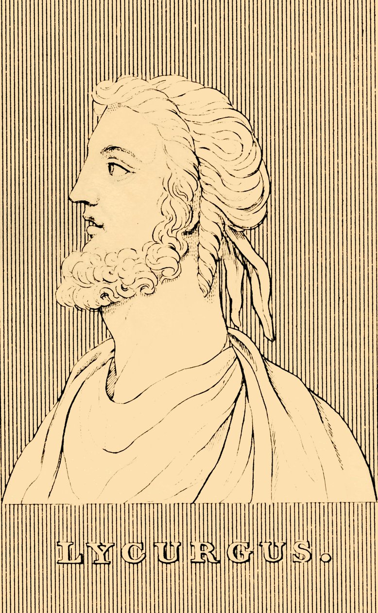 Lycurgus, fl c820 BC, 1830. od Unbekannt