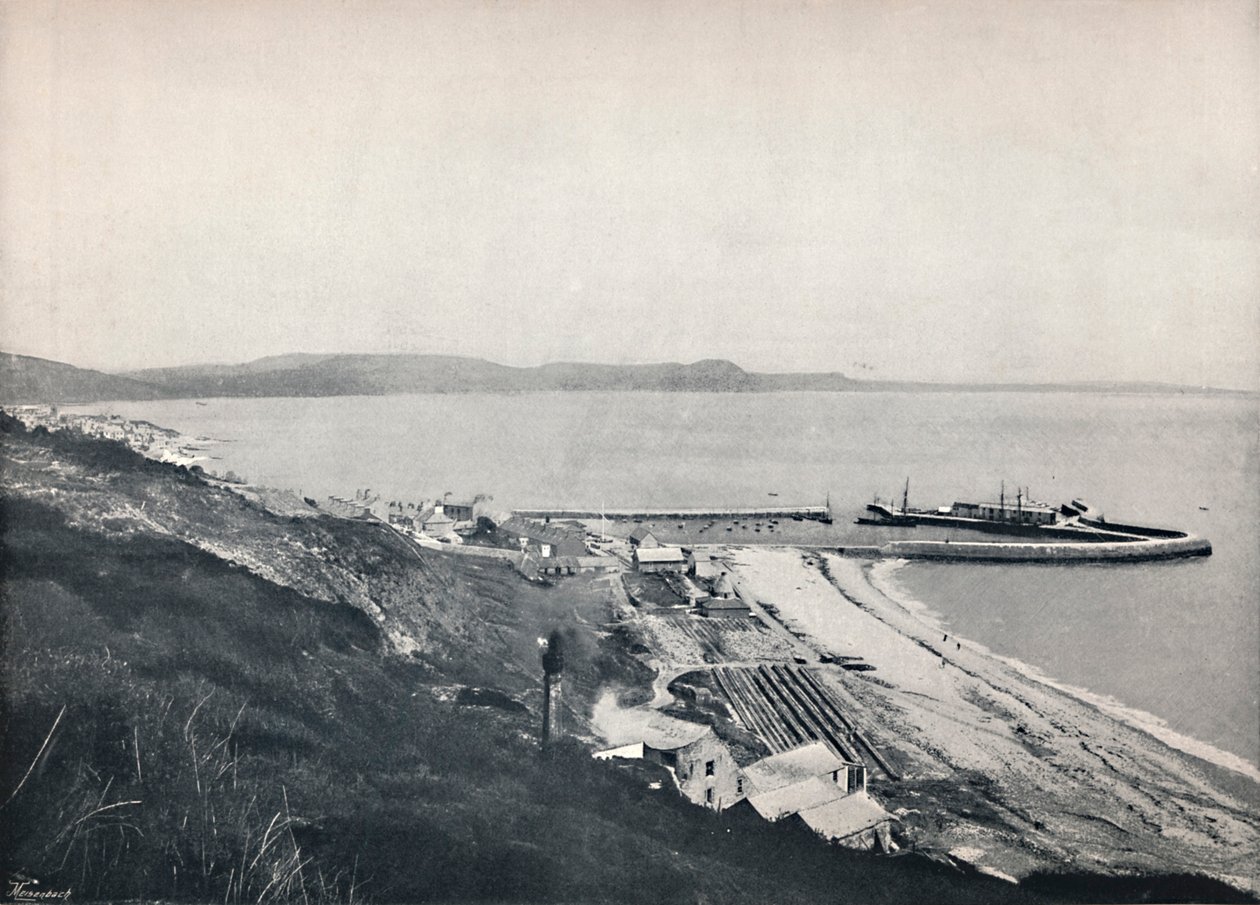 Lyme Regis - Přístav, 1895 od Unbekannt
