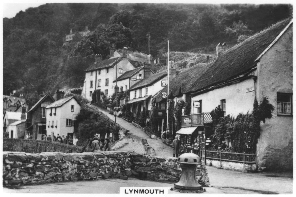 Lynmouth, Devon, Anglie, 1936 od Unbekannt