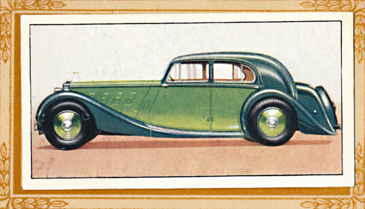 M.G. Dvoulitrový sedan, c1936 od Unbekannt