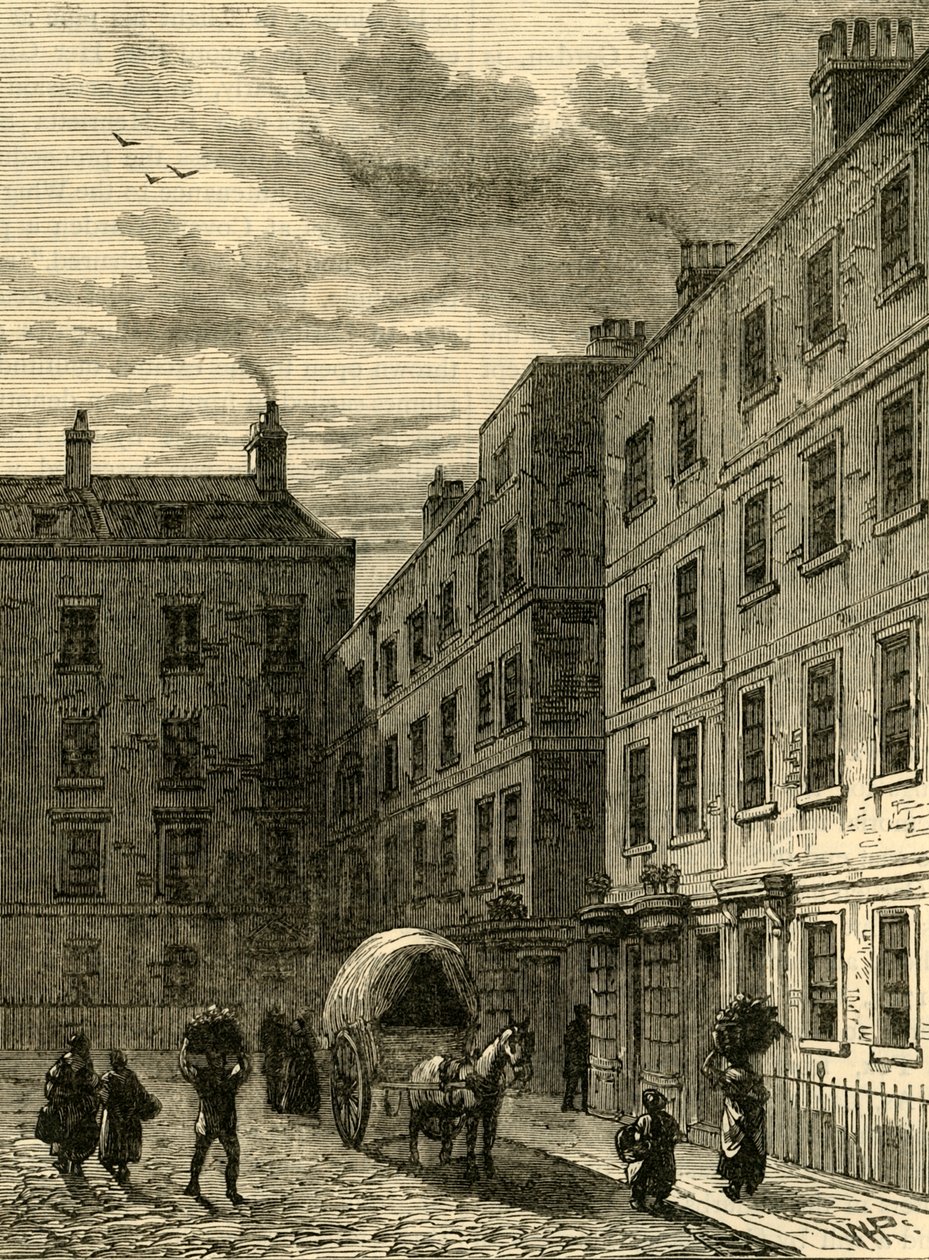 Macklins House, Tavistock Row, 1881. od Unbekannt