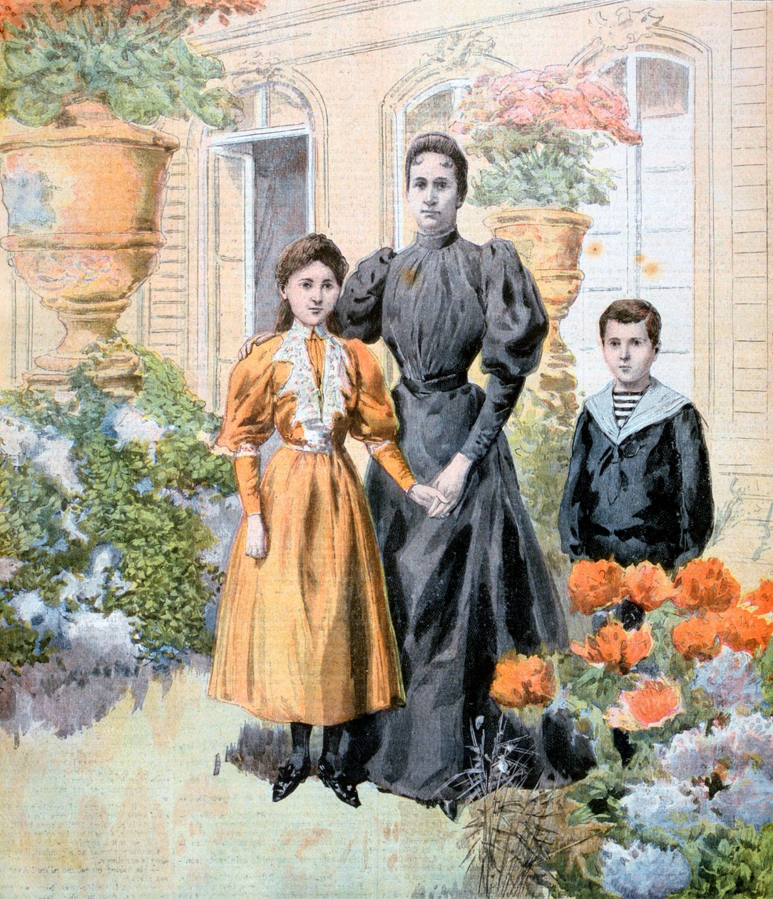 Madame Casimir-Perier a její děti, 1894 od Unbekannt