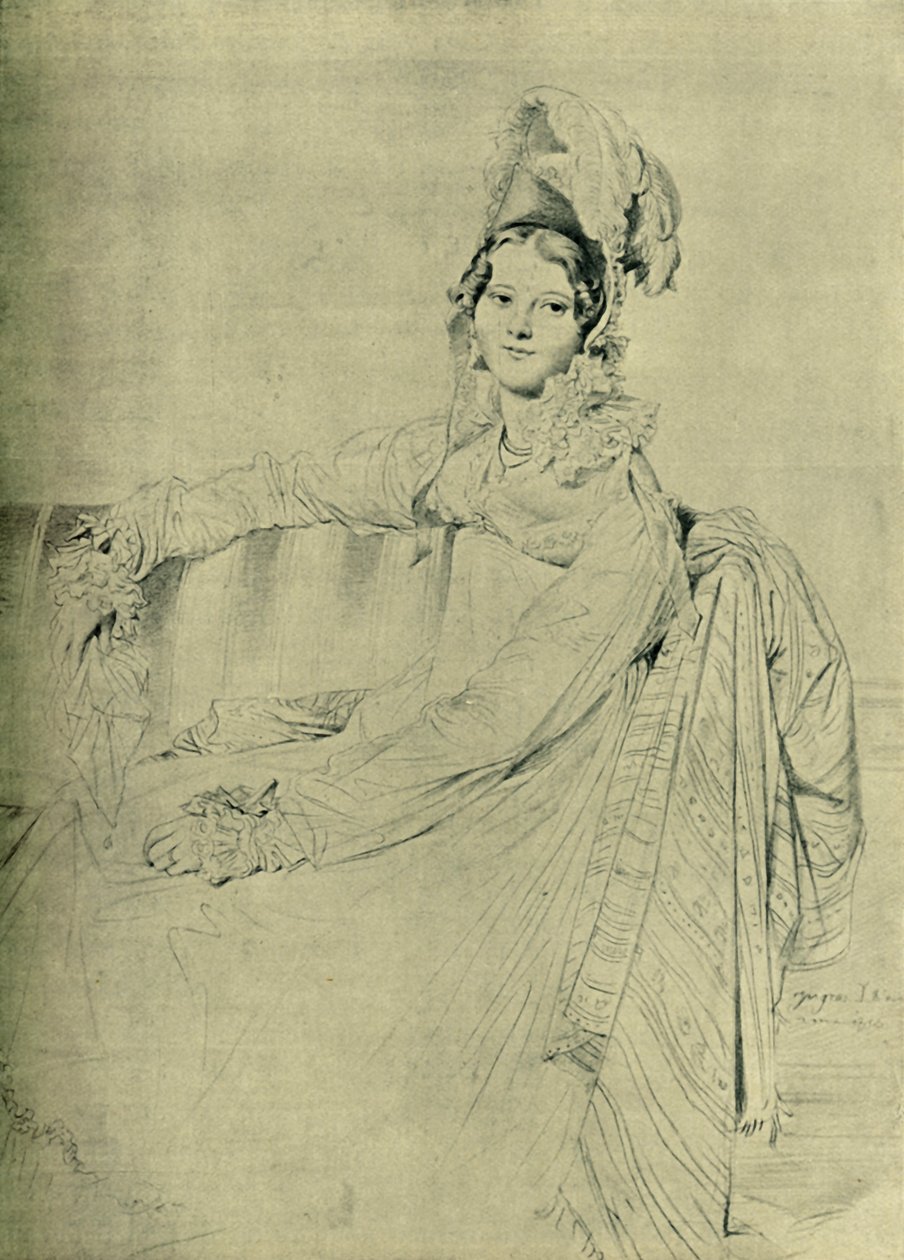 Madame Destouches, 1816, 1903. od Unbekannt