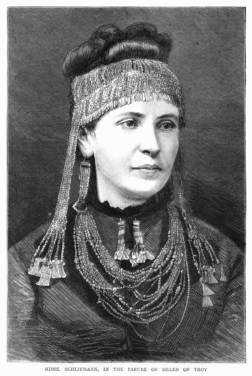 Madame Sophie Schliemann, 1877 od Unbekannt