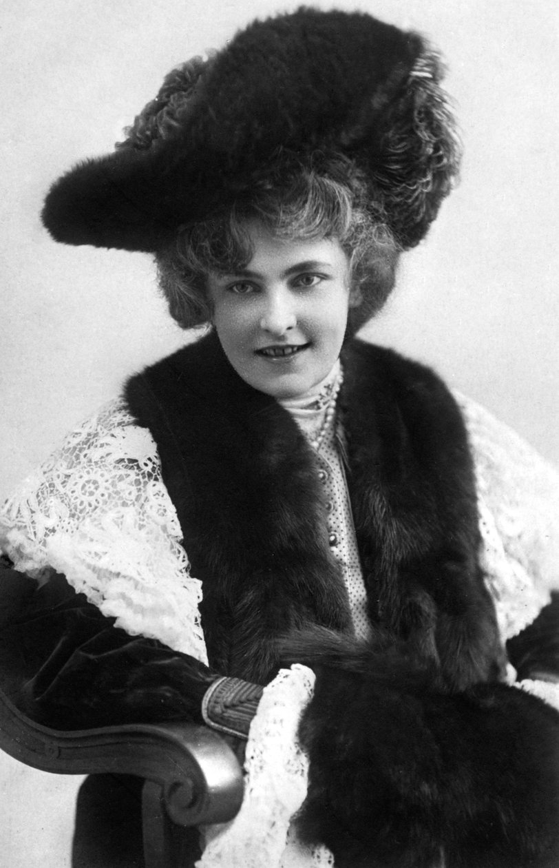 Madge Lessing 1866-1932, německá herečka, 1900 od Unbekannt