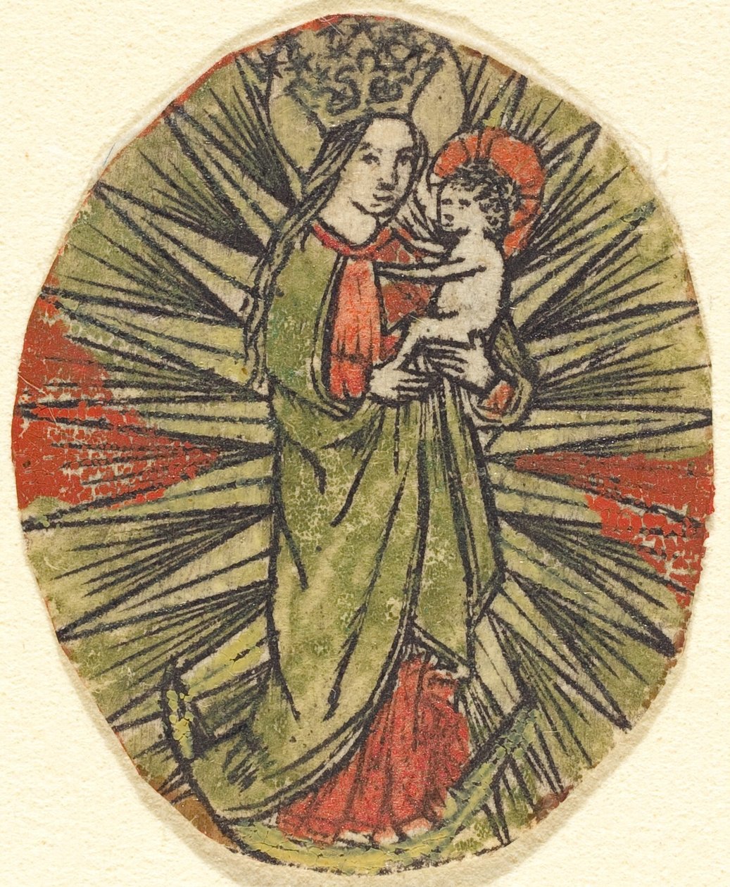 Madonna a dítě, c. 14501470. od Unbekannt