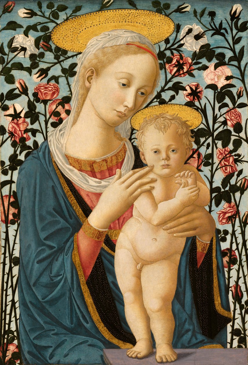 Madonna a dítě, c. 1470. od Unbekannt
