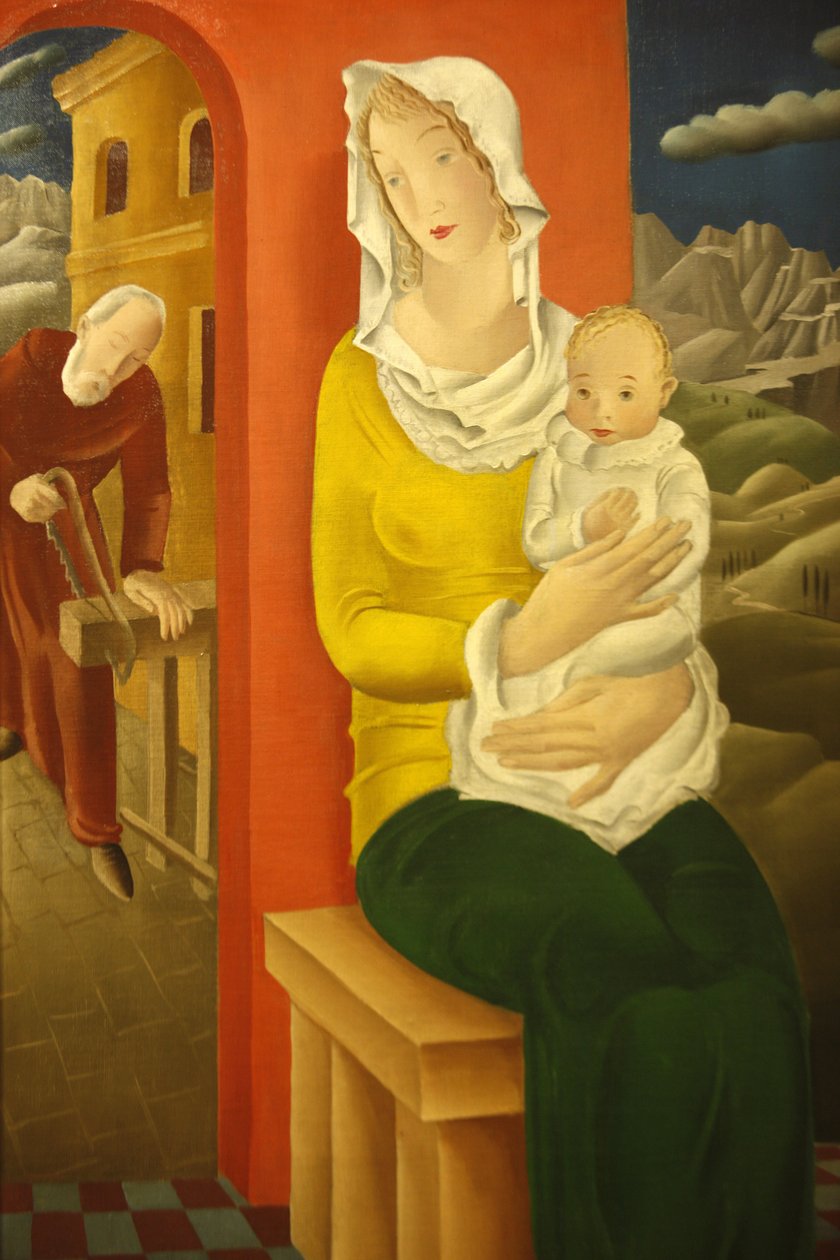 Madonna s pulovrem od Unbekannt