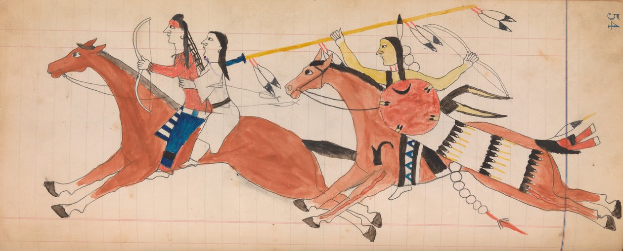 Maffet Ledger: Kresba, ca. 1874-81. od Unbekannt