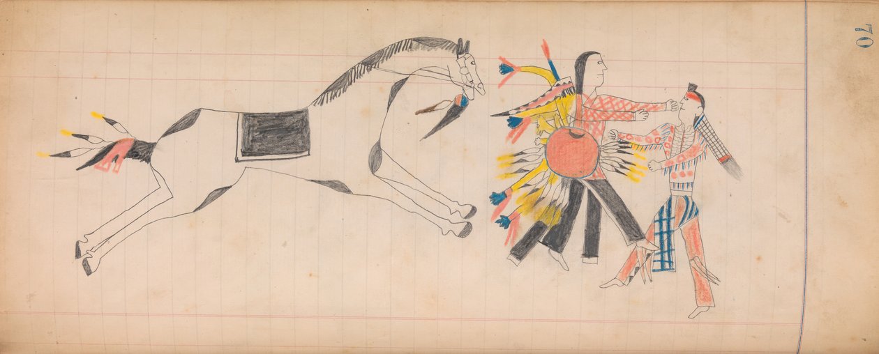 Maffet Ledger: Kresba, ca. 1874-81. od Unbekannt