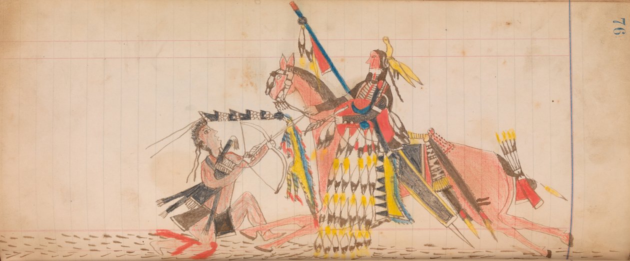 Maffet Ledger: Kresba, ca. 1874-81. od Unbekannt