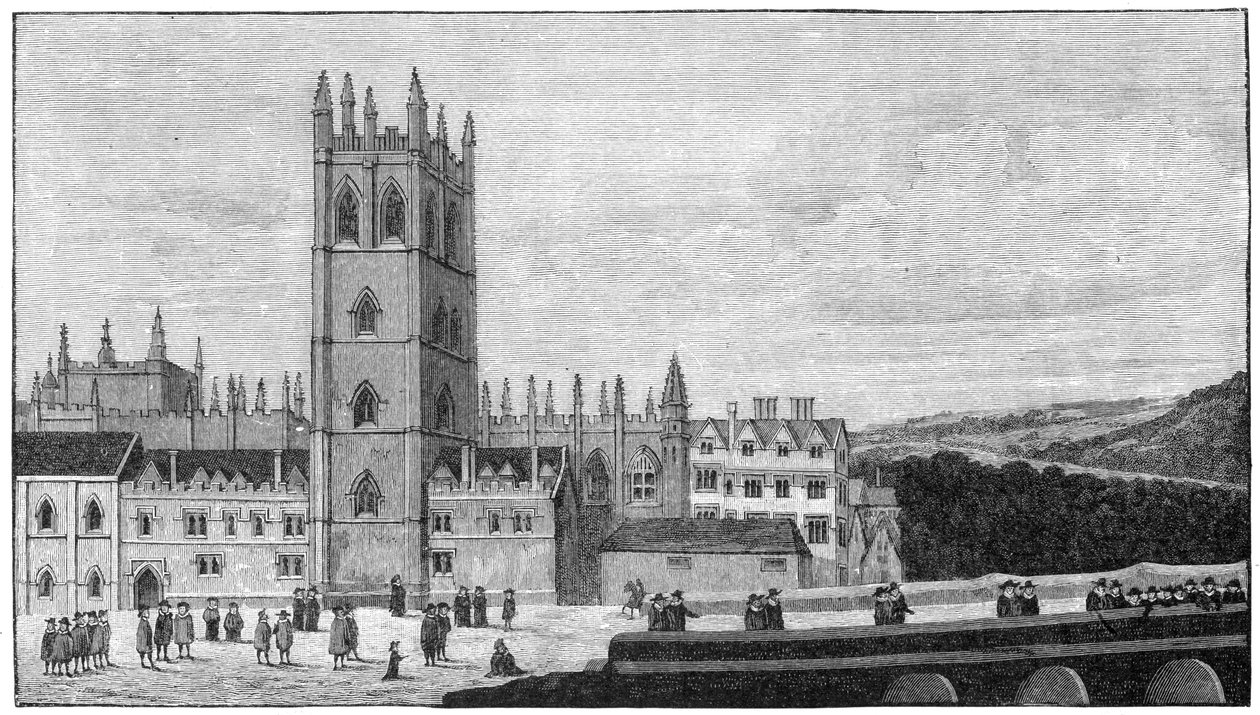 Magdalen College, Oxford, 17. století, 1894 od Unbekannt
