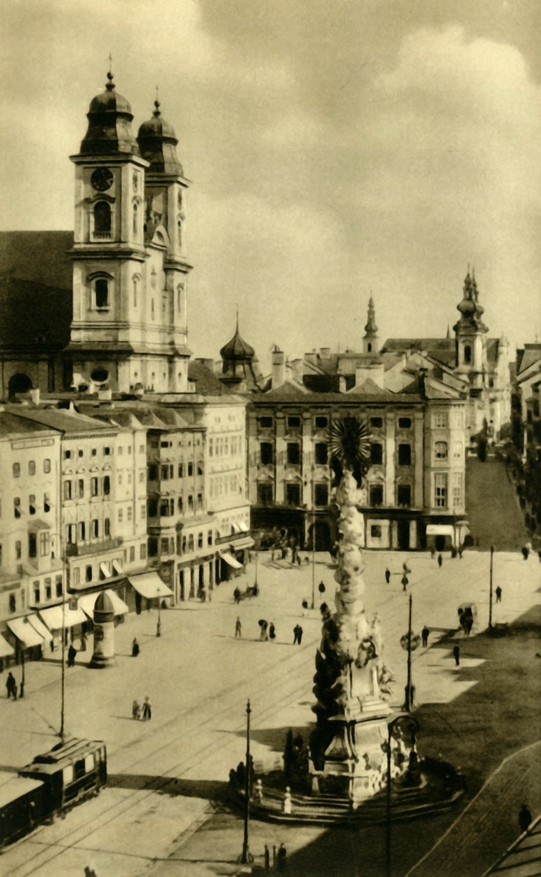 Hlavní náměstí, Linz, Horní Rakousko, c1935. od Unbekannt