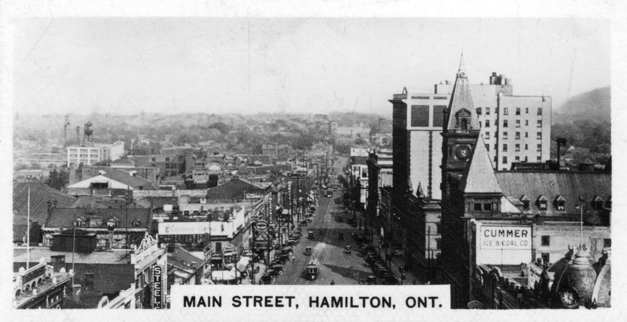 Main Street, Hamilton, Ontario, Kanada, 20. léta 20. století od Unbekannt