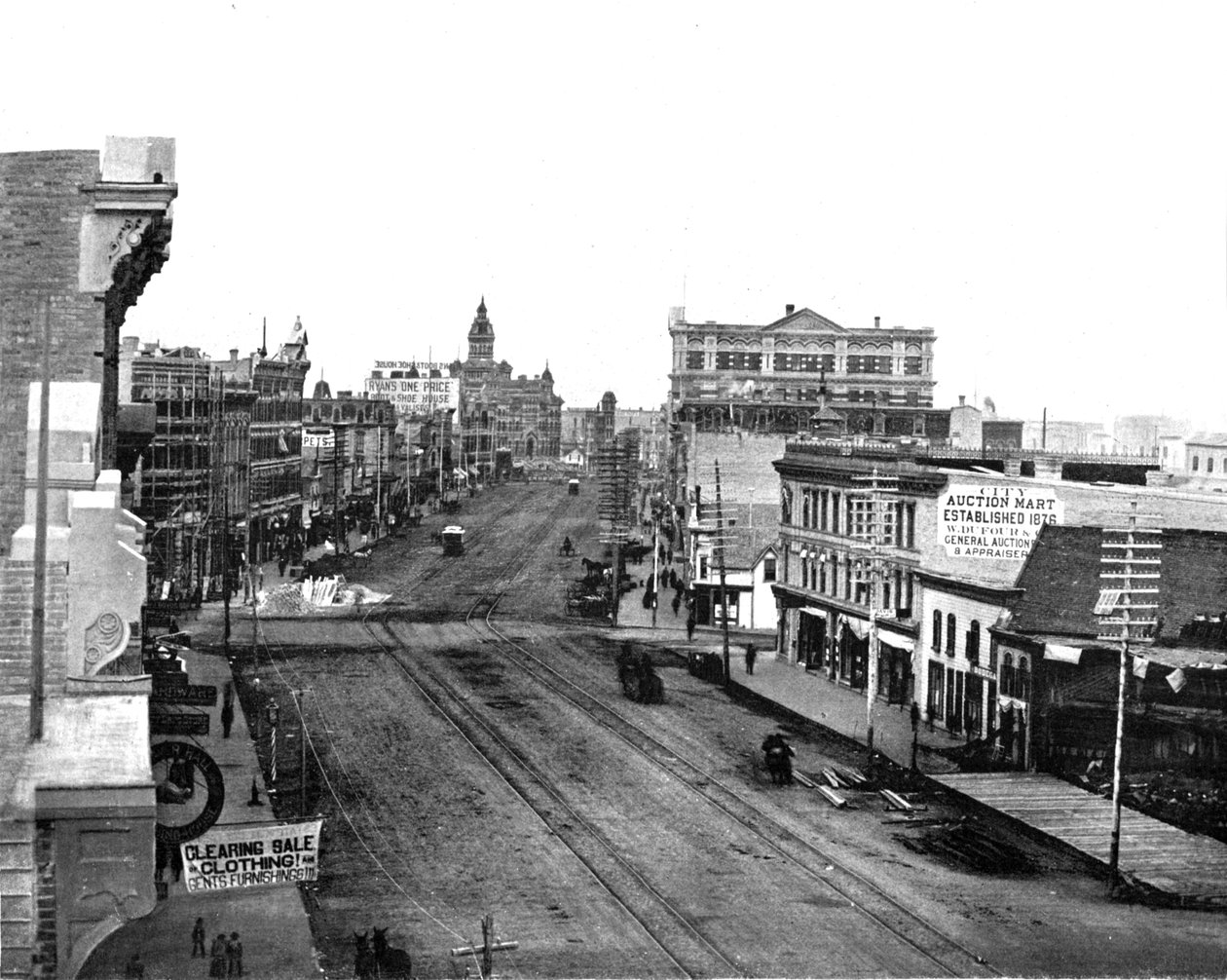 Main Street, Winnipeg, Manitoba, Kanada, c1900. od Unbekannt