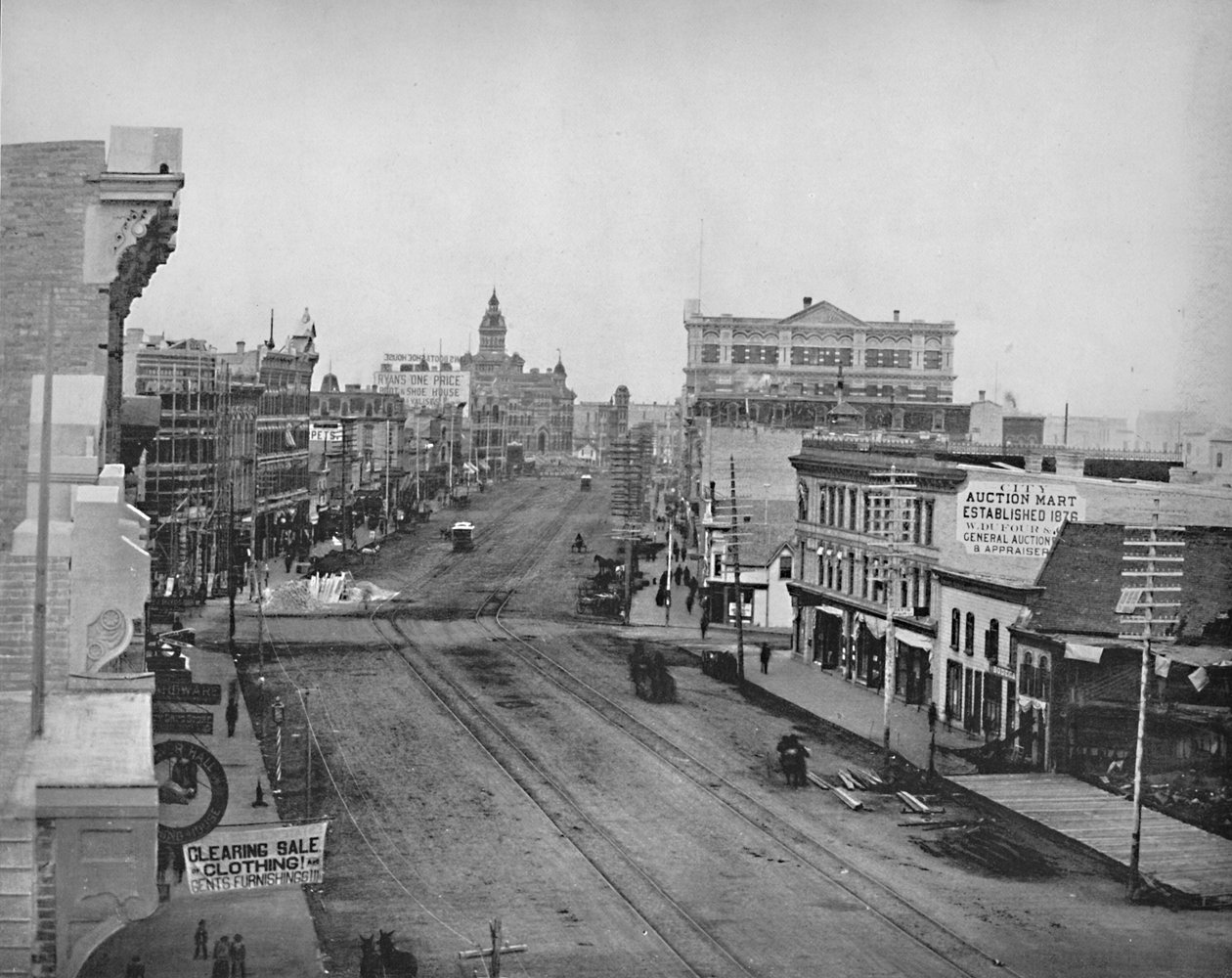 Main Street, Winnipeg, Manitoba, c1897. od Unbekannt