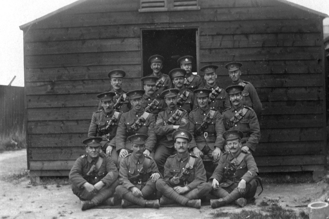 Hlavní stráž, královské námořní skladiště, Fleet House a Archcliffe Fort, Dover, c1916 od Unbekannt