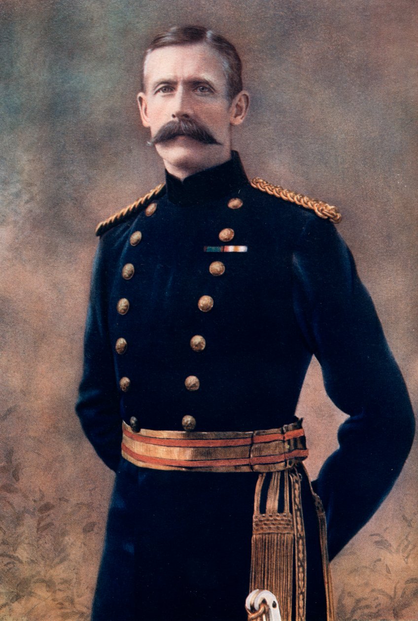 Generálmajor George Pretyman, vojenský velitel, Bloemfontein, Jižní Afrika, 1902 od Unbekannt