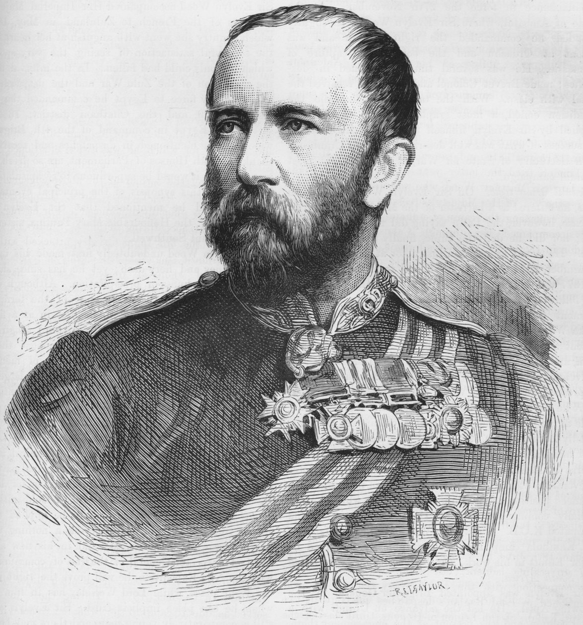 Generálmajor Sir Henry Evelyn Wood, VC, KCB, britský voják, 1884 od Unbekannt