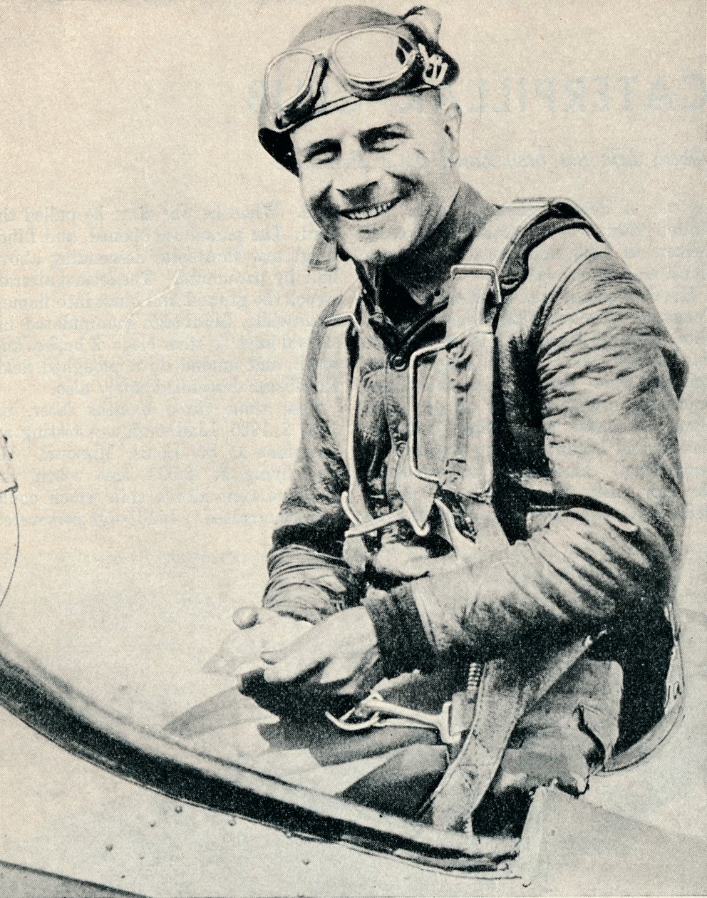 Major James H Doolittle, americký letec, c1936 c1937 od Unbekannt