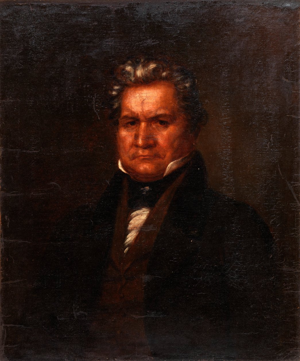 Major Ridge, Portrét indiána Cherokee, . od Unbekannt