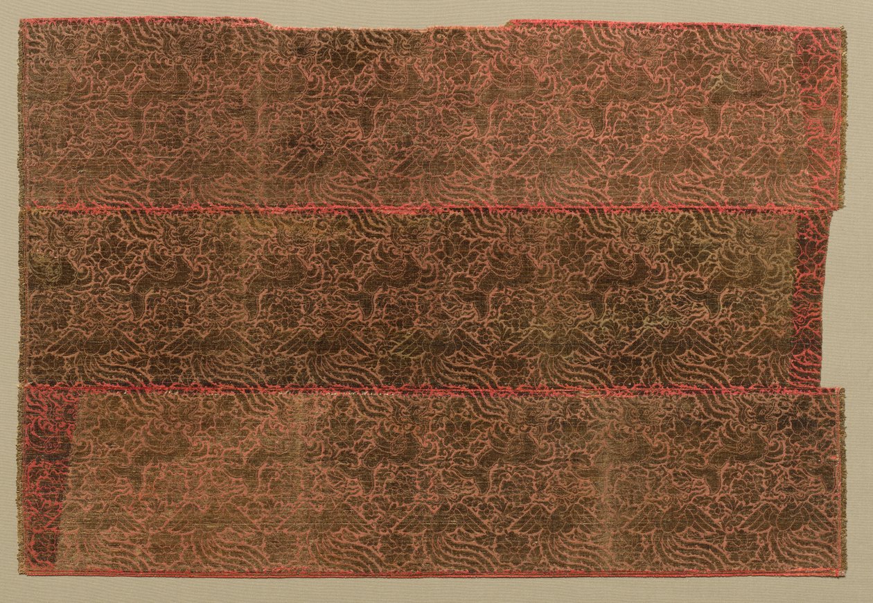 Makaras, Phoenixes and Flowers, 1200s. od Unbekannt