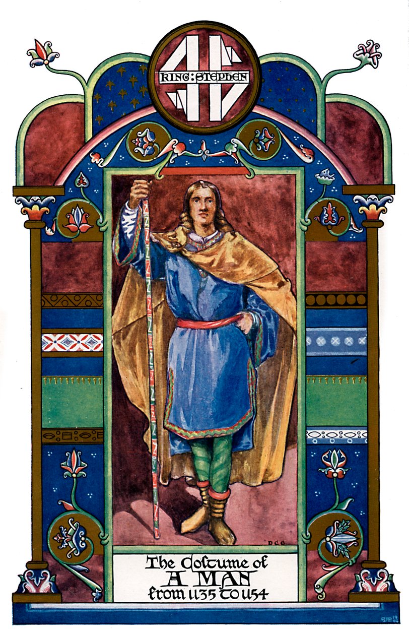Mužský kroj, 1135-1154, 1904 od Unbekannt