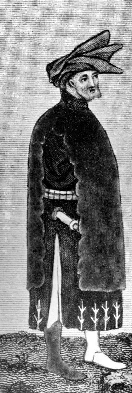 Mužské šaty, konec 14. století, 1910 od Unbekannt