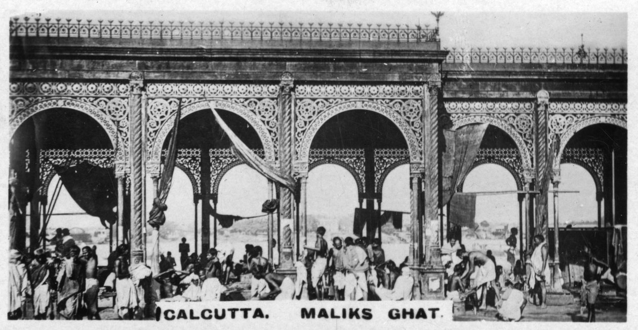 Maliks Ghat, Kalkata, Indie, c1925 od Unbekannt