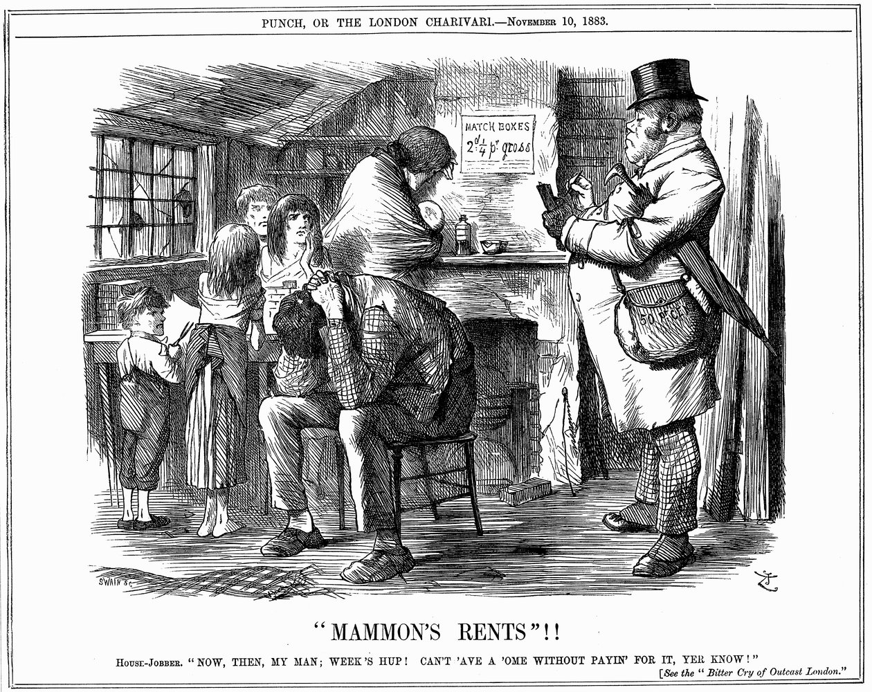 Mammons Rents, 1883 od Unbekannt