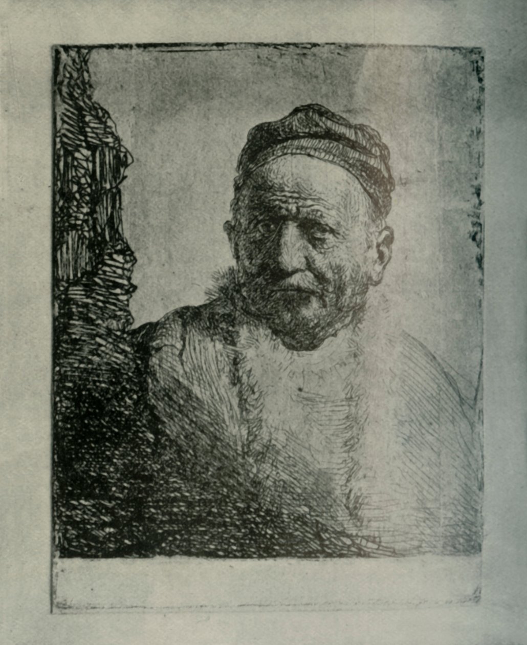 Man Wearing a Close Cap: Bust the Artists Father, 1630, 1906. od Unbekannt