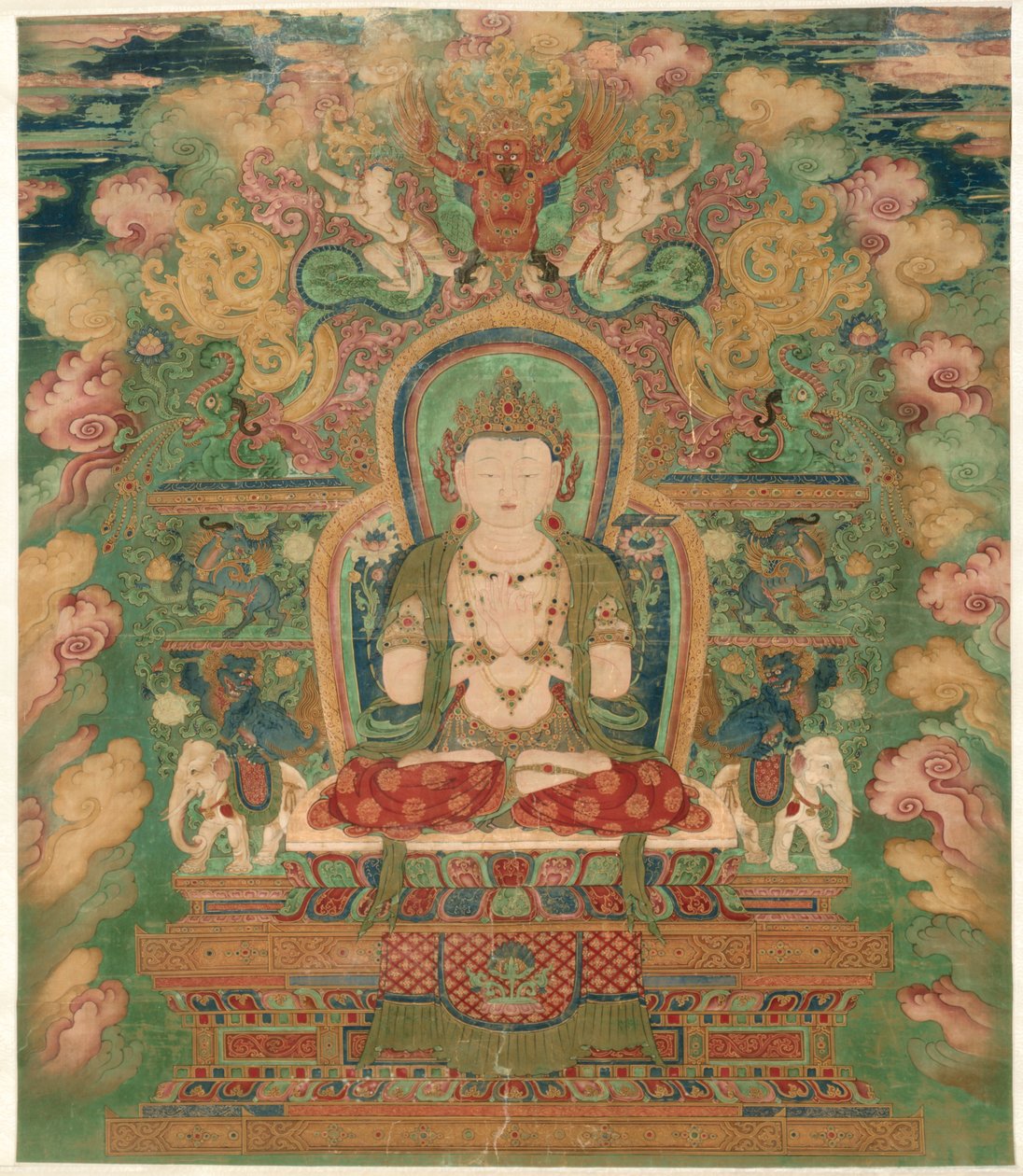 Manjushri, c. 1500-1550. od Unbekannt
