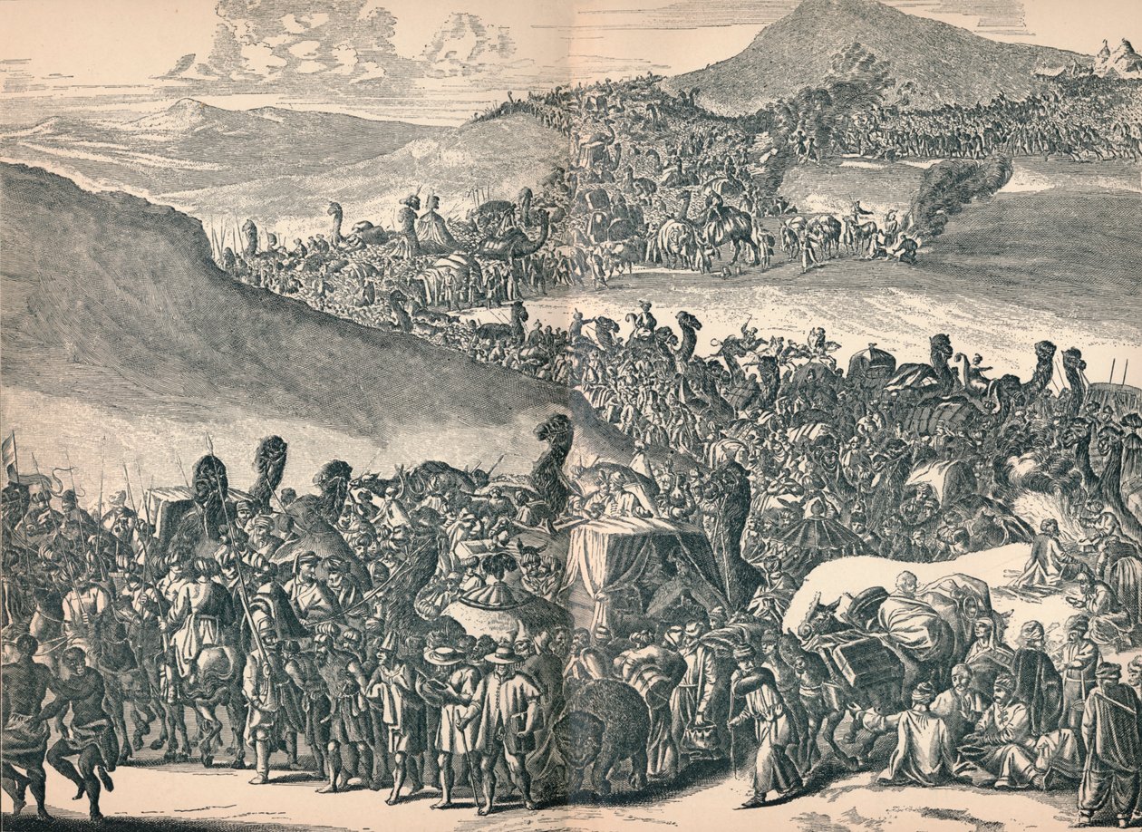 Mansa Musa na cestě do Mekky, c1670, 1903 od Unbekannt