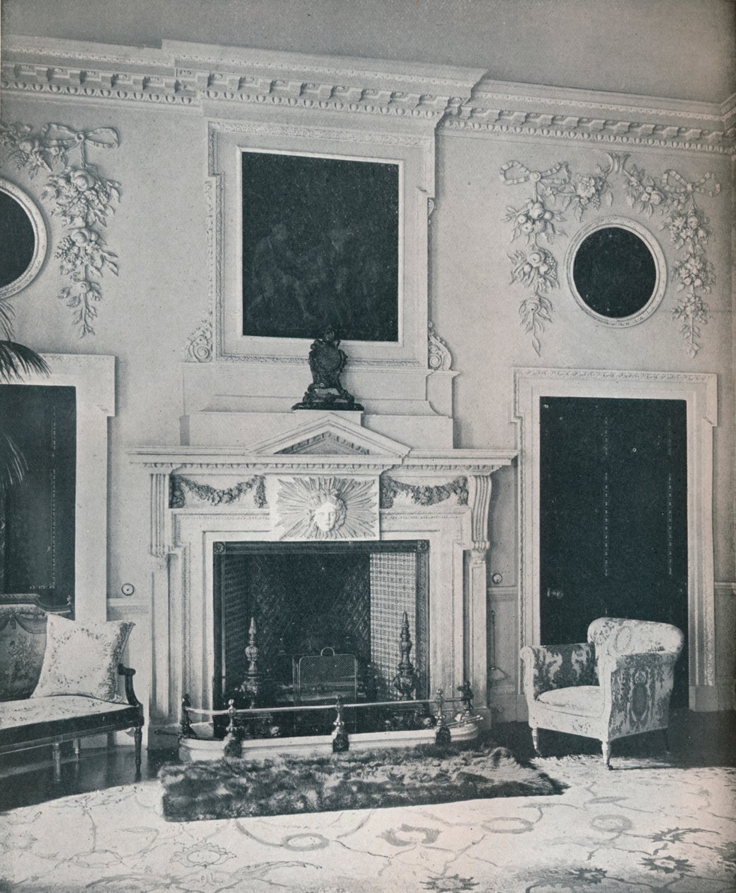 Krbová římsa ve státním salonu, 1916 od Unbekannt