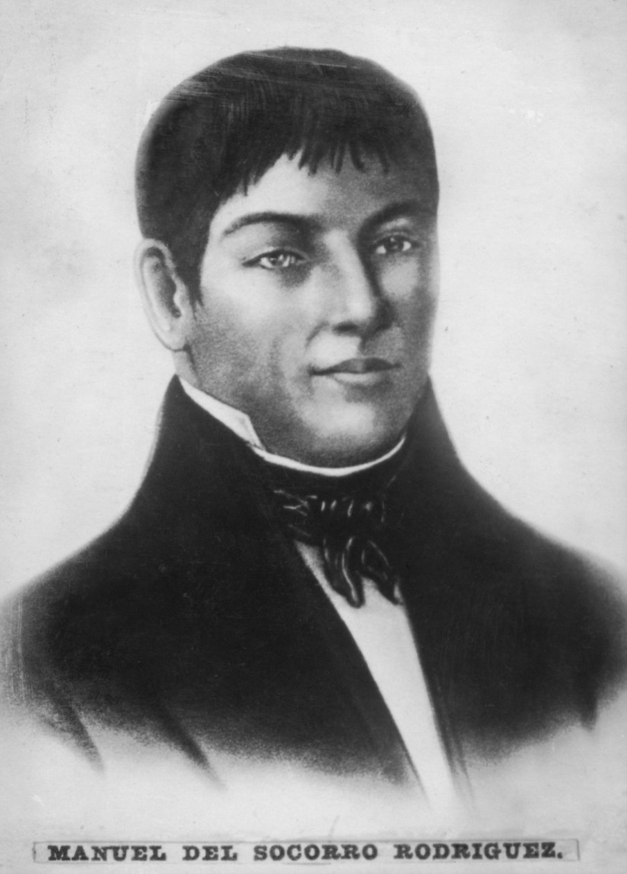 Manuel del Socorro Rodriguez, 1758-1819, 20. léta od Unbekannt