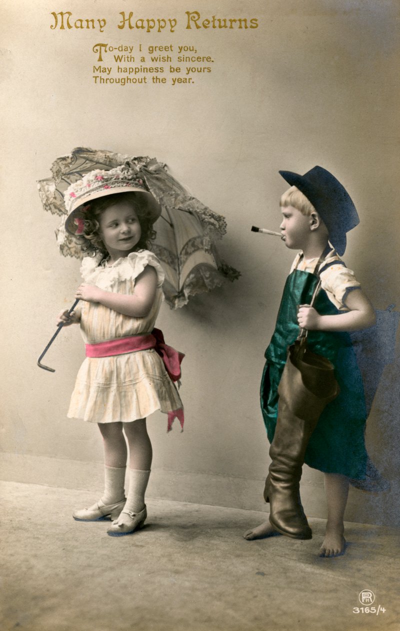 Mnoho šťastných návratů, přání k narozeninám, c1900-1929 od Unbekannt